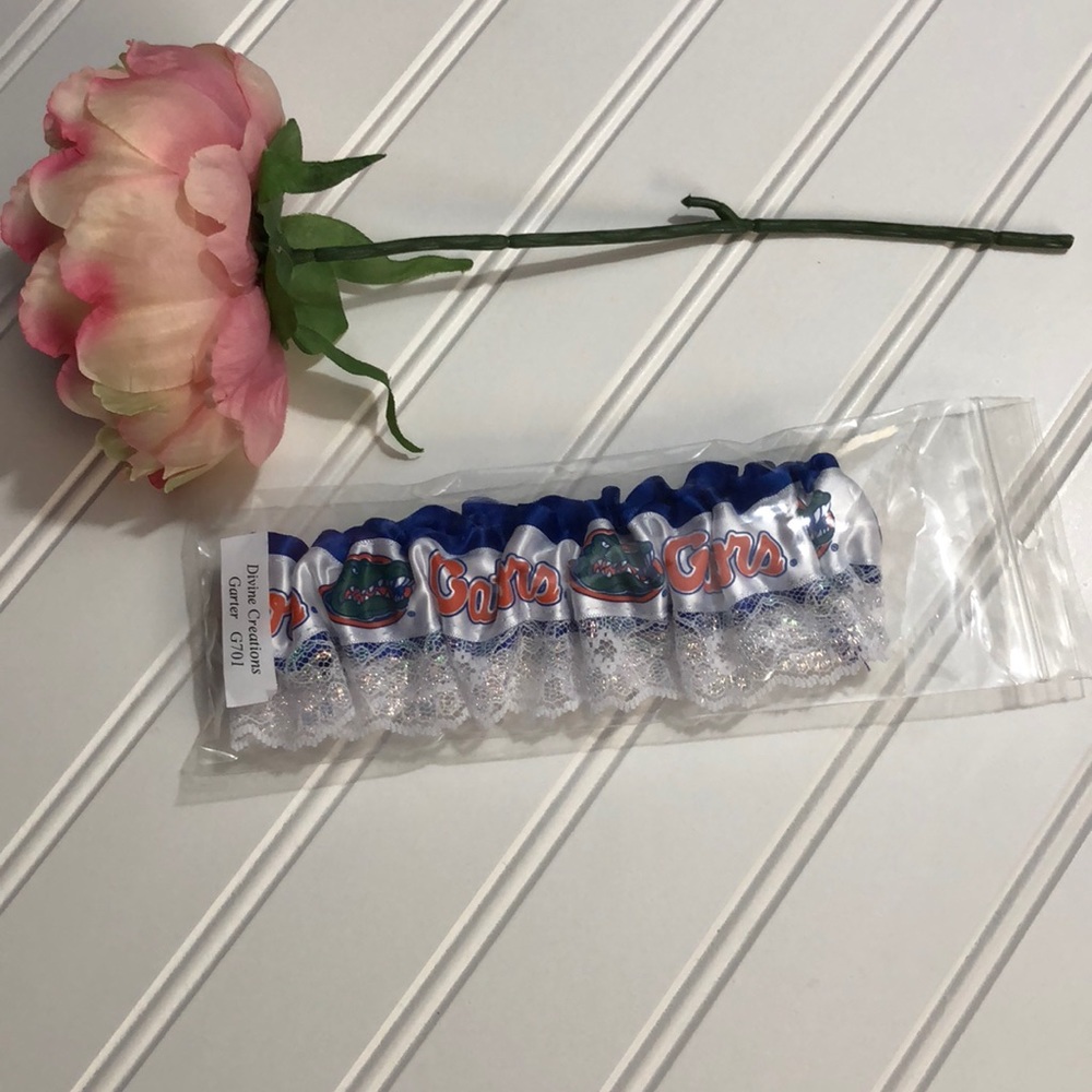 🌿Wedding Garter | Florida Gators 🐊💍